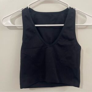 Athleta Aurora Seamless Crop Rib Tank